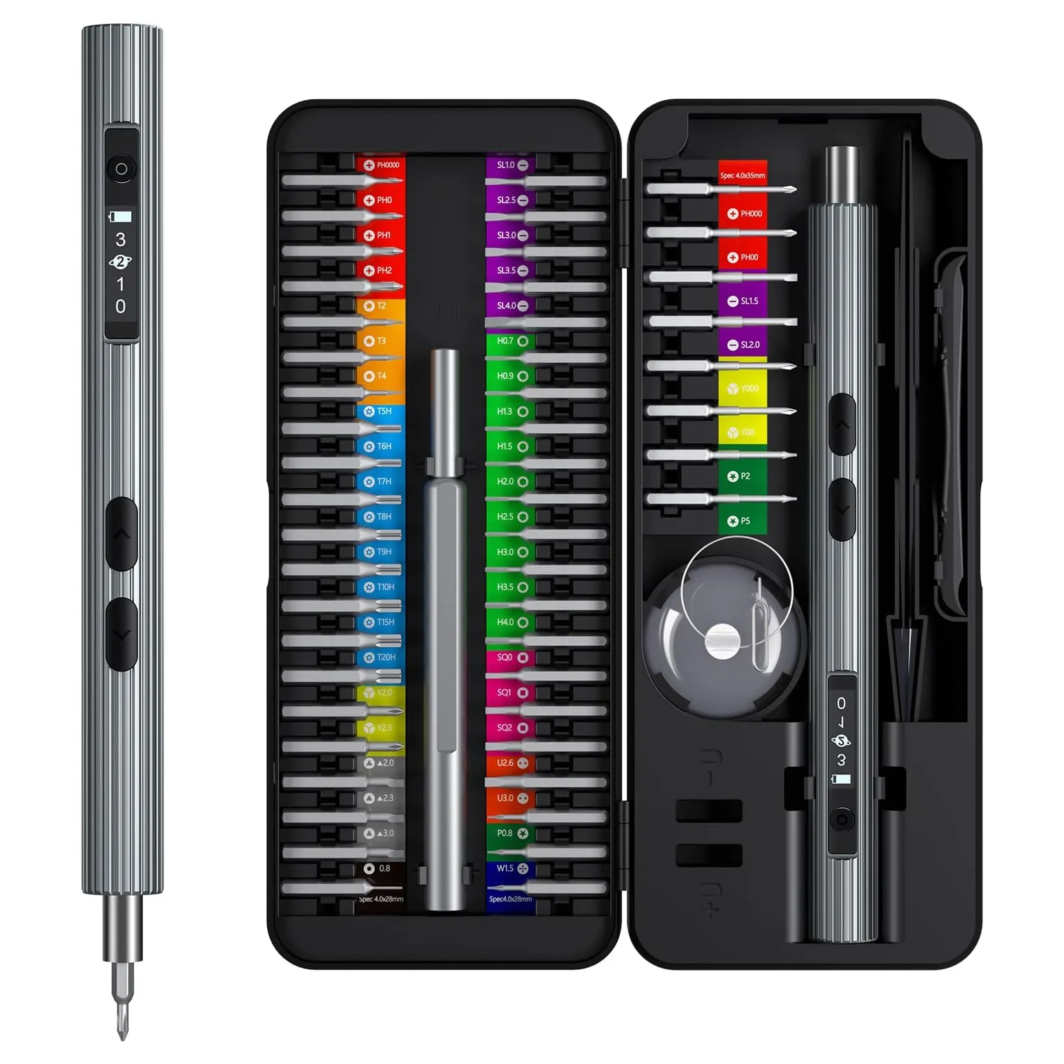 58-in-1 Mini Electric Screwdriver with Digital Display